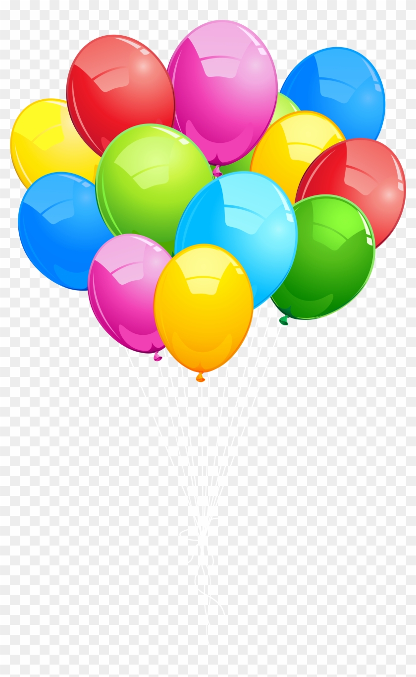 Bunch Of Balloons Clip Art Free - Bunch Of Balloons Clip Art Free #1720497