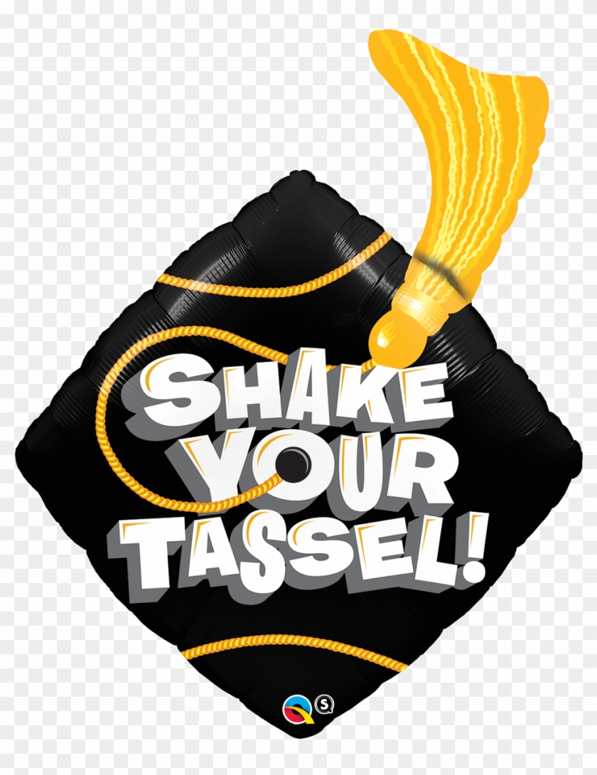 37" Shake Your Tassel Balloon - Square Academic Cap #1720498