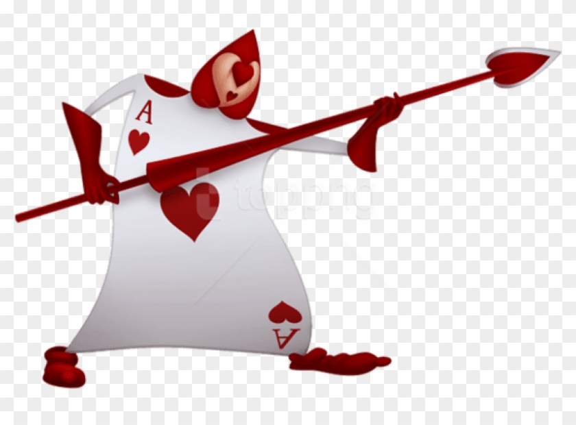Free Png Download Transparent Red Card Guard Clipart - Card Soldier Alice In Wonderland #1720500