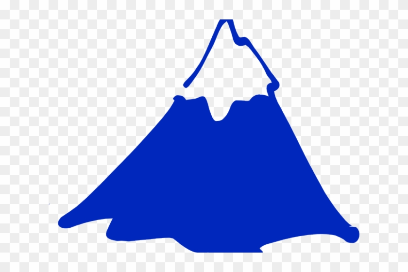 Peak Clipart Green Mountain - Top Mountain Clipart Black And White #1720632