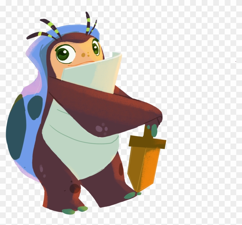 Charming Pretends He's Brave And Bold, But Knows Deep - Cartoon #1721007
