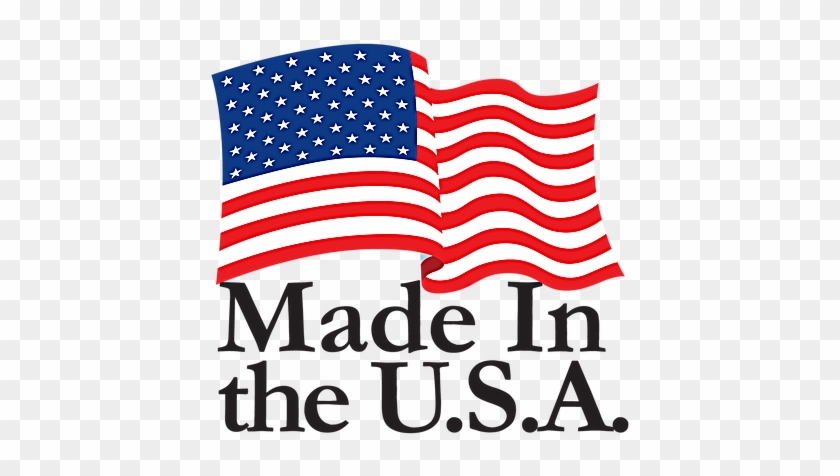 Made In The Usa With Flag - Made In Usa Icons Psd #1721013