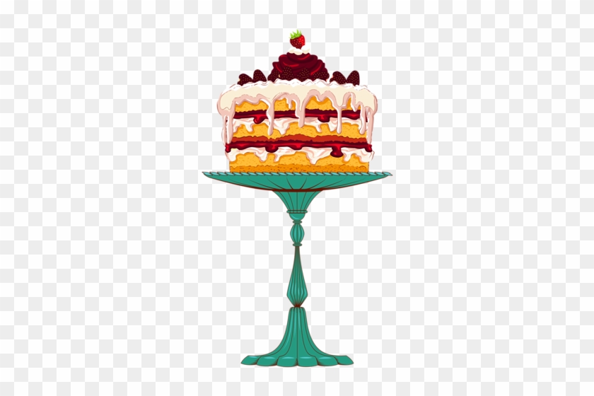 Pintura En Tela, Tartas, Personalizar, Pasteles, Comida - Strawberry Shortcake Dessert Clipart #1721139