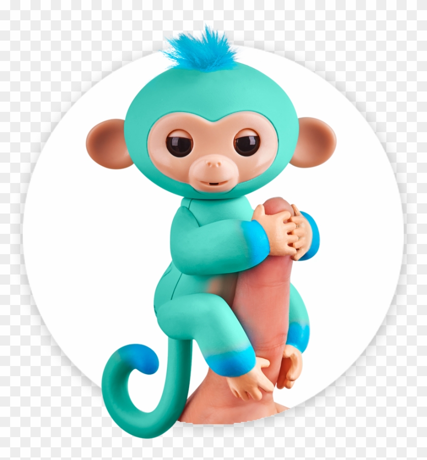 Fingerlings Monkey 2tone Ombre Eddie - Fingerlings Baby Monkey Charlie #1721206