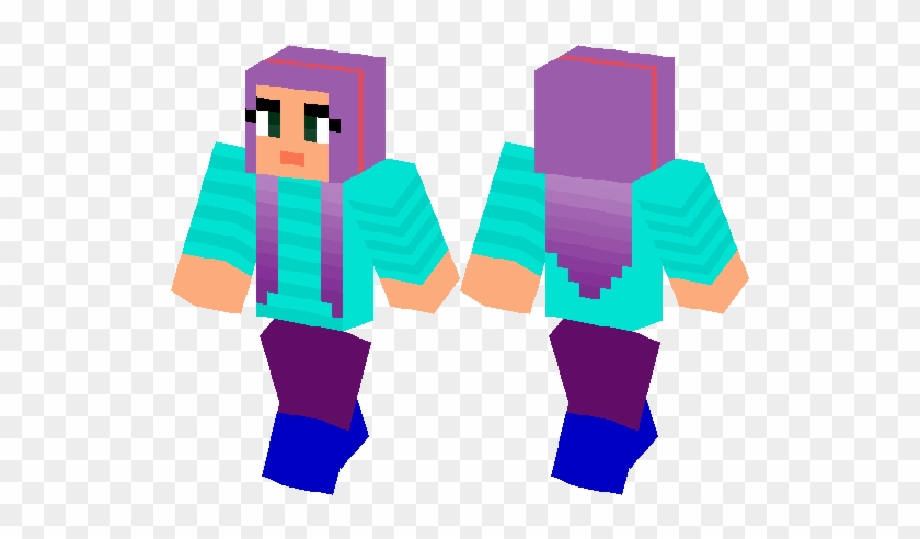 Cute Girl - Minecraft Pro Steve Skin #1721215