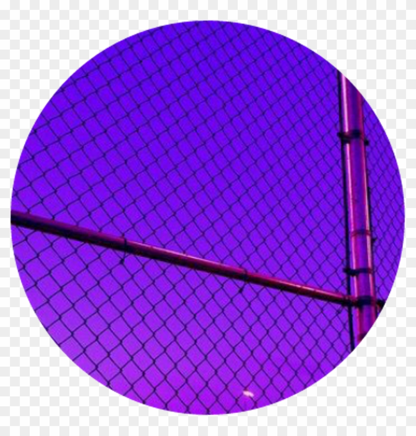 Fence Clipart Purple - Circle #1721225