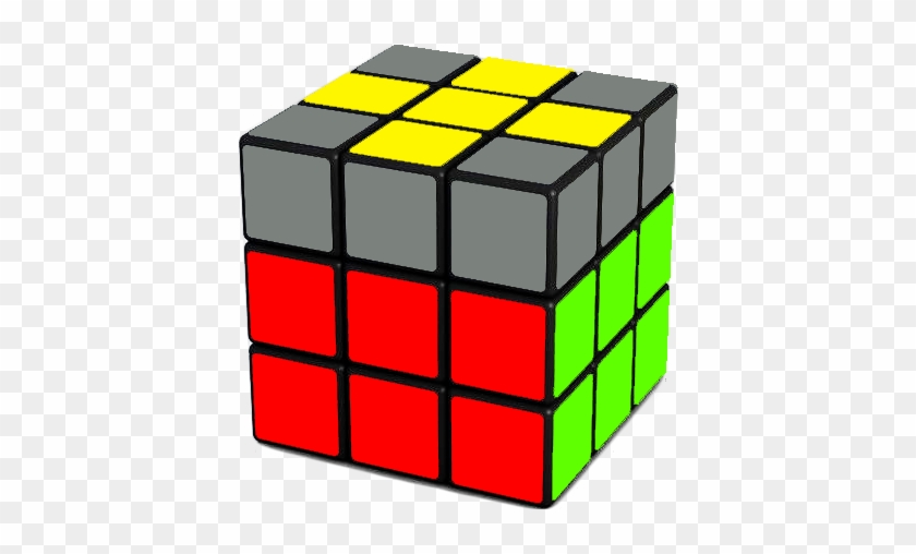 454 X 453 2 - Rubiks Cube Yellow Cross #1721258