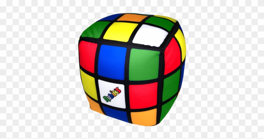 Picture Of Rubik's® Cube Microbead Pillow - Rubik's Cube #1721259