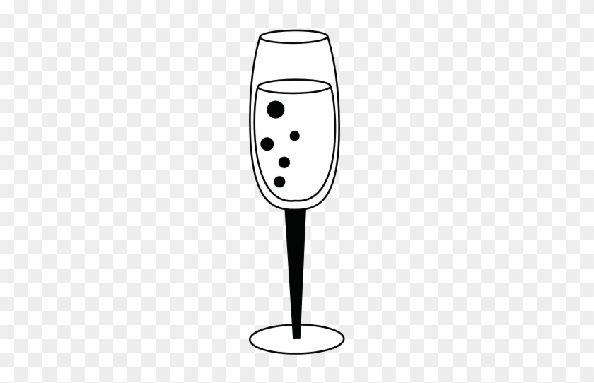 Champagne Glass Toast Icon Image - Wine Glass #1721276