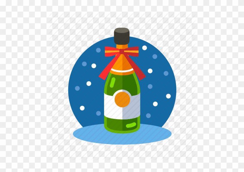 Beverage Christmas Liquor Xmas Icon Ⓒ - Illustration #1721296