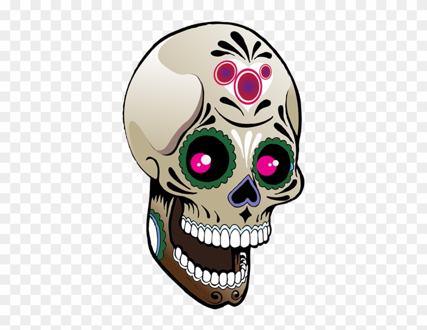 Sugar Skull - Sugar Skull Day Of The Dead Png #1721355