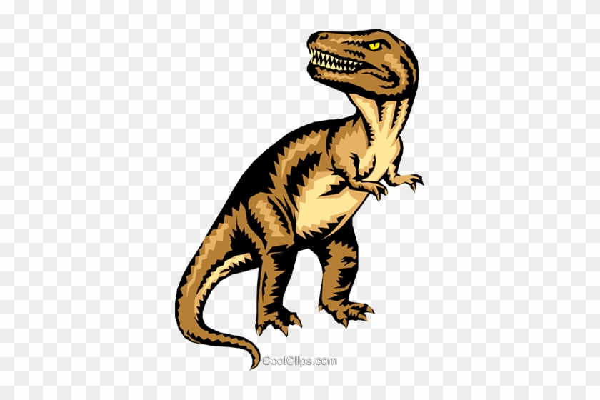 Tyrannosaurus Royalty Free Clip Art Illustration - Tiranossauro Rex Dinossauros Vetor Png #1721369
