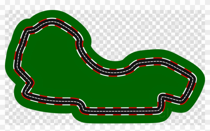 Race Track Clip Art Big Clipart Formula 1 Melbourne - Track Car Race Clipart #1721422