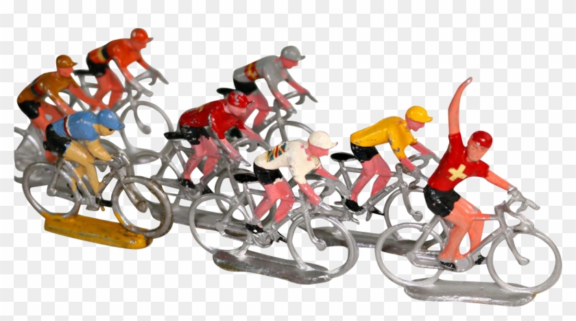 Tour De France Metal Racing Cyclists Toys Ⓒ - Tandem Bicycle #1721425