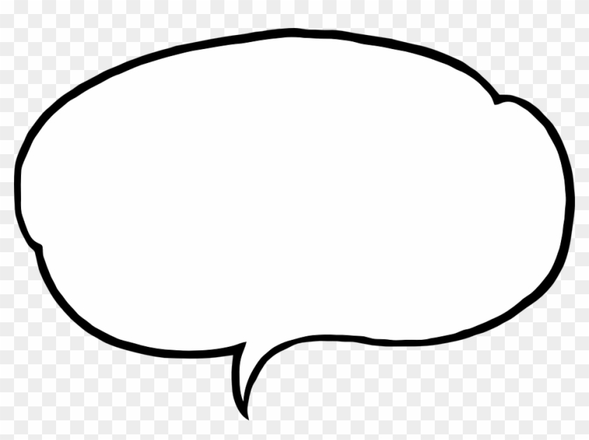 Bubble, Speech, Comment, Speech Bubble, Talk - Speech Bubble White Outline Png #1721520