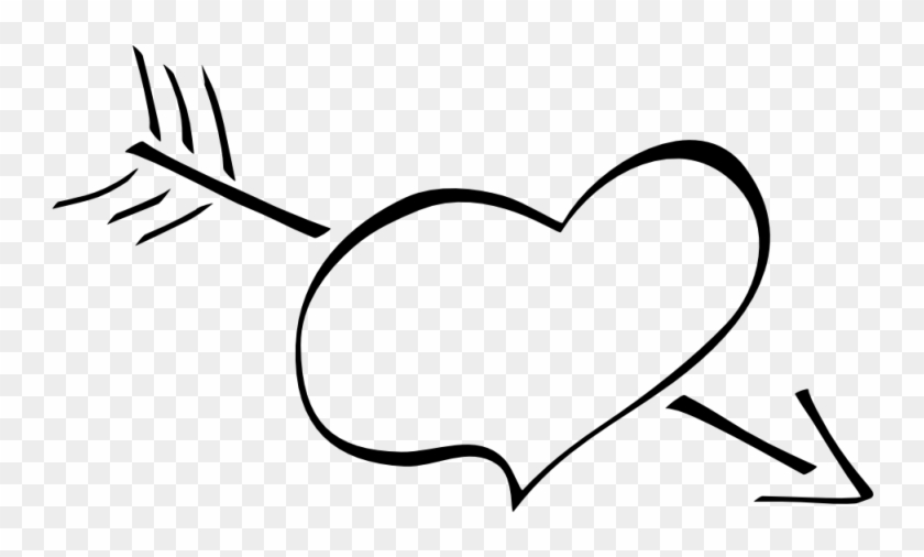 Gosling Clipart Heart - Clipart Black And White Heart #1721531