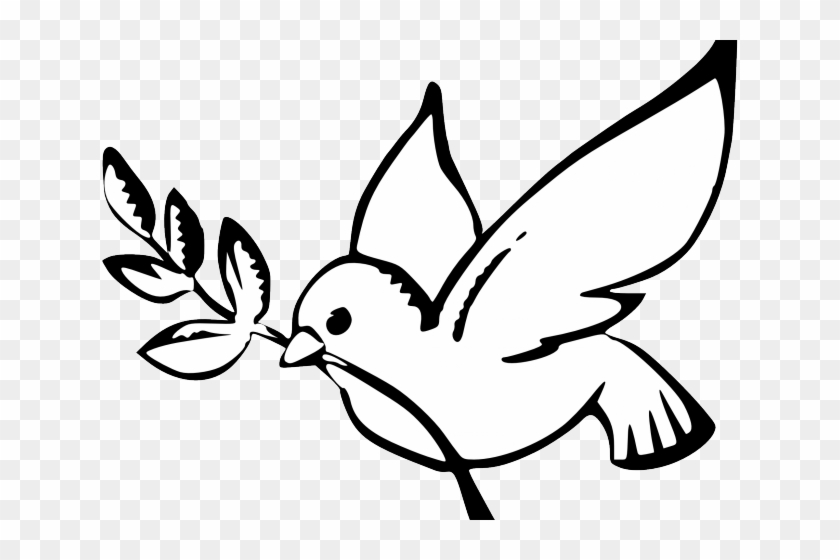 White Dove Clipart Peace - Peace Dove #1721546