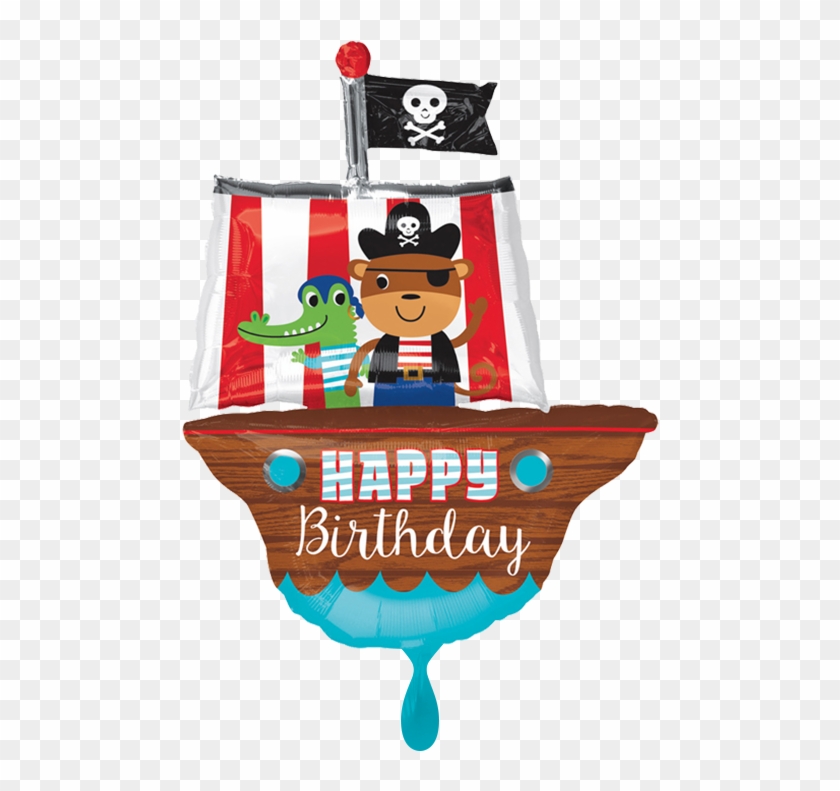 Happy Birthday Piratenschiff - Balloon #1721572