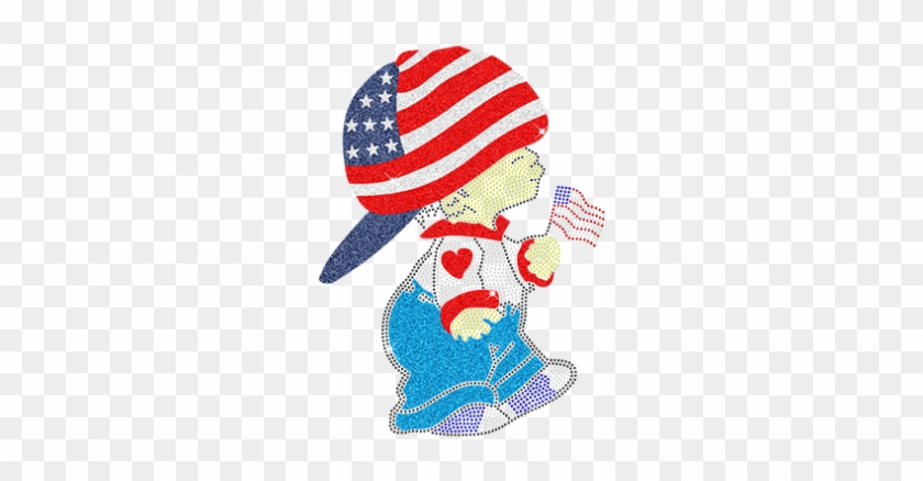 Human Design Of American Boy With Glitter Rhinestud - Cartoon #1721753