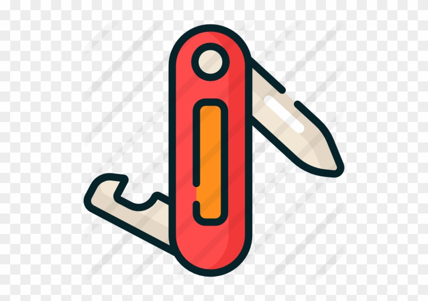 Swiss Army Knife Free Icon - Swiss Army Knife Free Icon #1721886