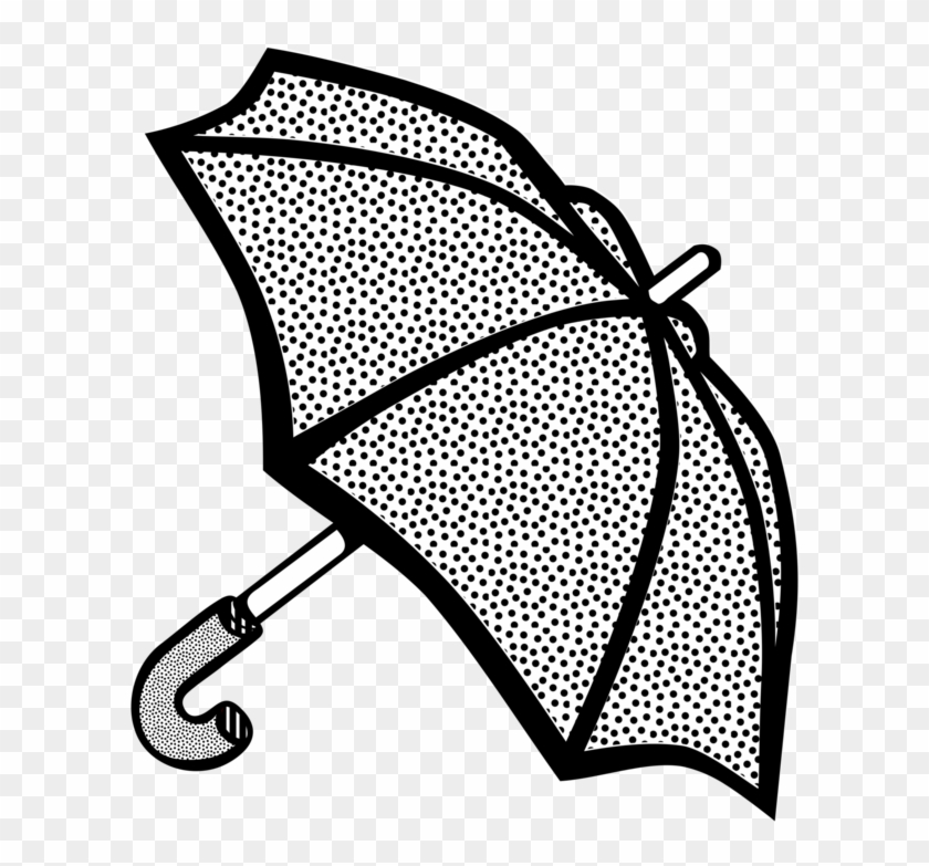 Umbrella Line Art Drawing Rain - Line Art #1721925