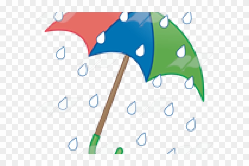 Rain Clipart Umbrella - Rain Clipart Umbrella #1721933