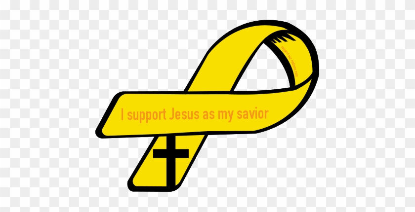 I Support Jesus As My Savior - Progressive Supranuclear Palsy Ribbon #1721936