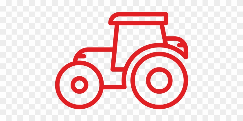 Picture Royalty Free Download Mainland Heavy Parts - Outline Of Tractor #1722293