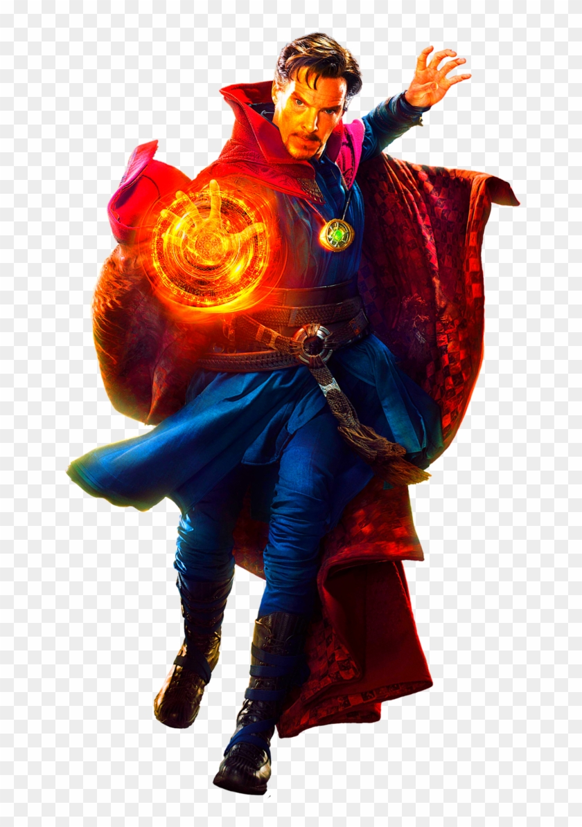 Doctor Strange In Action - Transparent Doctor Strange Png #1722317