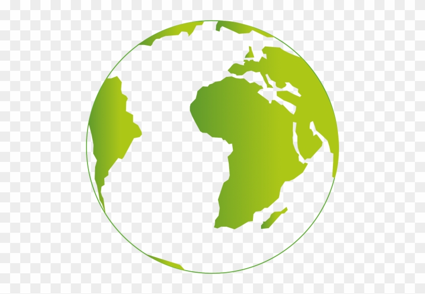 Vector - Transparent Green Earth Png #1722408