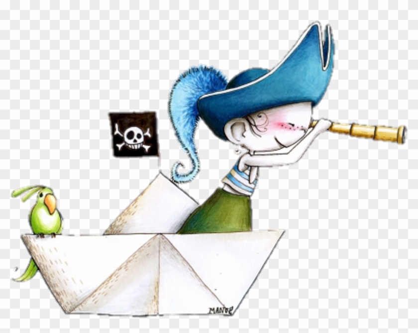 Origami Sticker - Pirate Enfantin #1722674