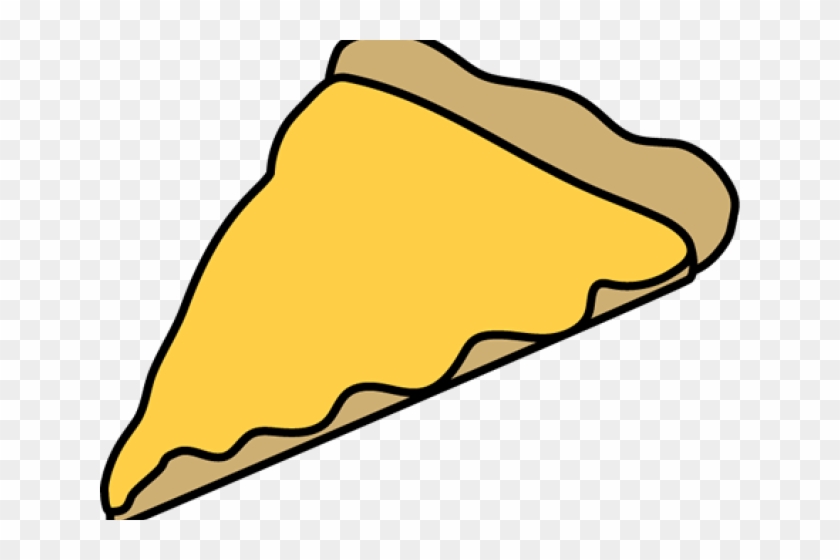 Drawn Cheese Cheese Wedge - Cheese Pizza Slice Clipart #1722709