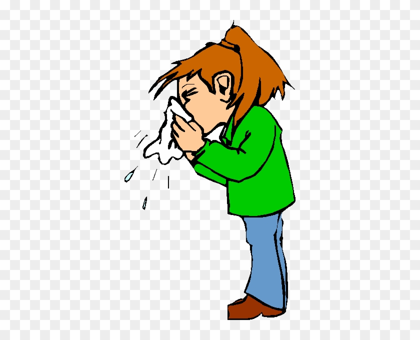 Allergies - - Clipart Flu Gif #1722752