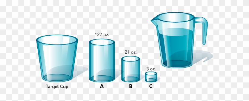Drawing Of Four Cups And One Pitcher - Drawing Of Four Cups And One Pitcher #1722795
