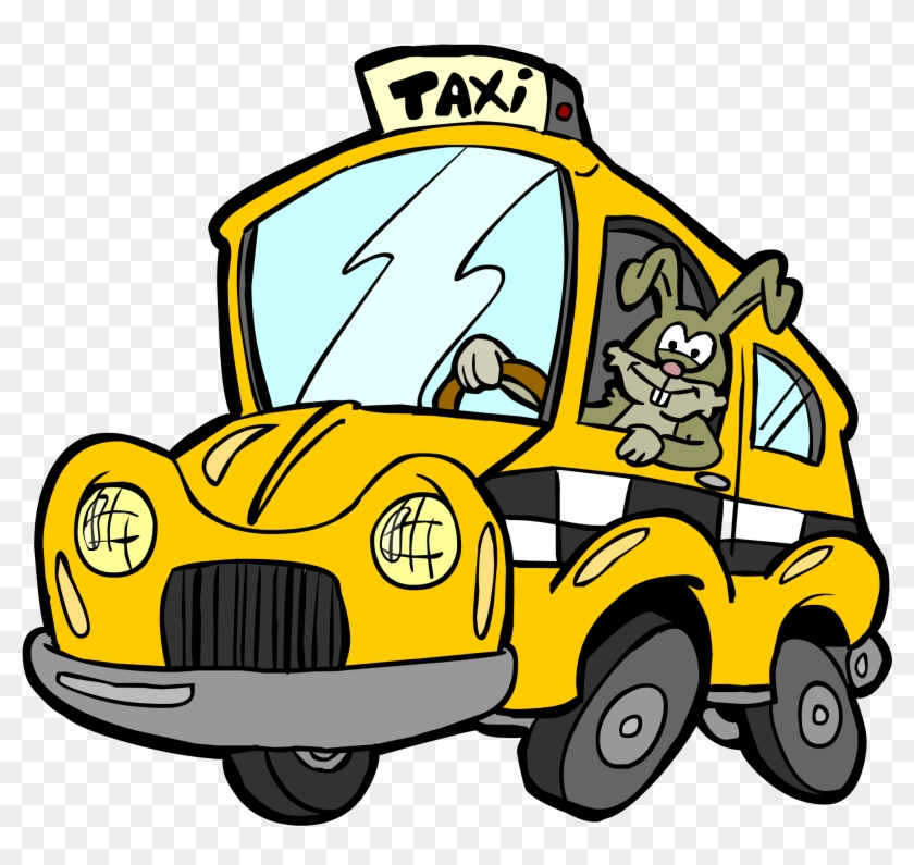 Clip Art Stock Taxi Cartoon - Taxi Cartoon #1722824