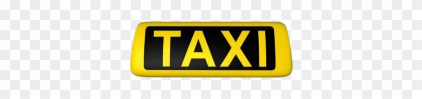 Yellow Taxi Sign - Taxi #1722842