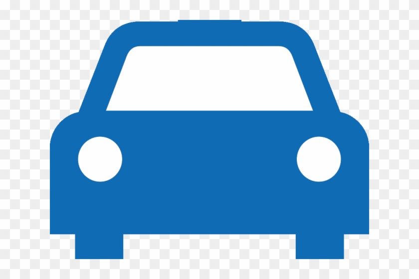 Taxi Clipart Blue Taxi - Red Car Icon Png #1722867