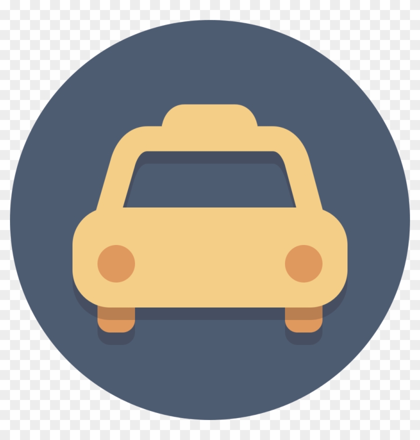 Circle Icons Taxi - Taxicab #1722877