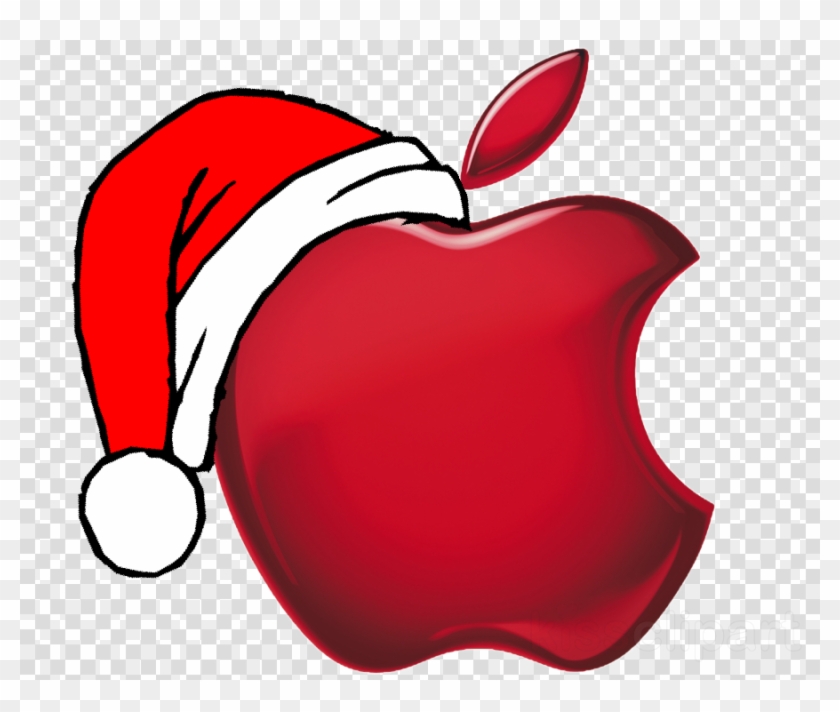 Christmas Apple Clipart Clip Art Christmas Apple Clip - Iphone Heart Emojis Jpg #1722933