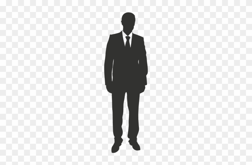Business Woman Meeting Businessman Silhouette - Silhouette Of A Human Body #1722958