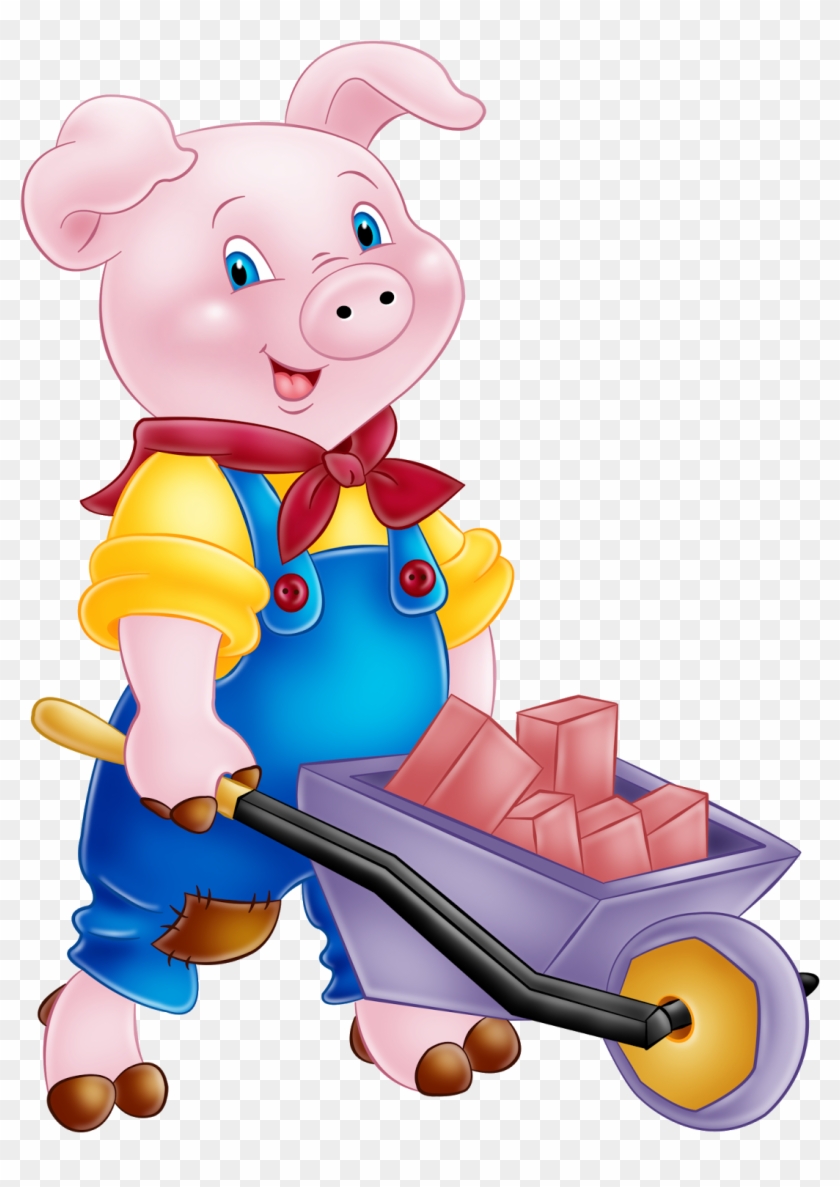Little Three Pigs The Quickbooks Easter Happy Clipart - Clipart Three Little Pigs Png #1722985
