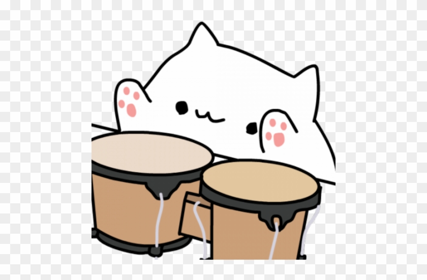 Bongo Cat Emoji Png #1723005