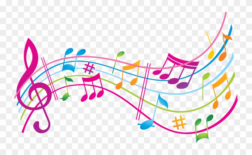Colorful Music Note Transparent Background #1723050
