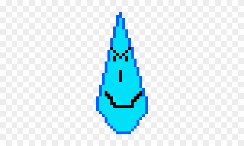 Evil Raindrop - Pixel Art Fiole #1723143