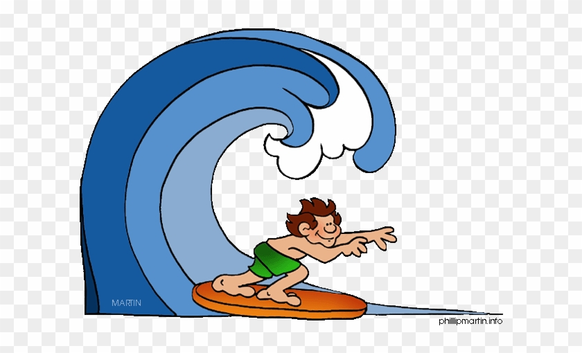 Please Be Aware Of Fast Flowing Tides And Quicksands - Surfing Clipart Free #1723238