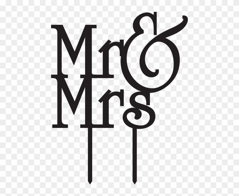 Mr&mrs Cake Toppers Brickbubble - Mr And Mrs Cake Topper Png #1723288