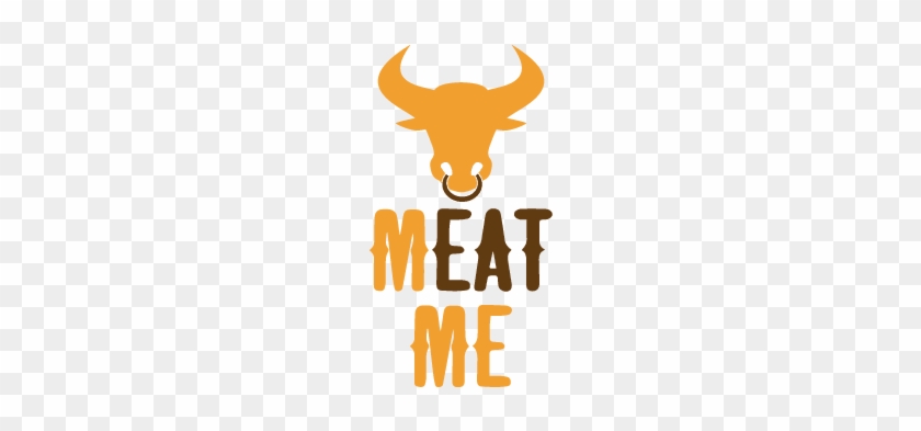 Logo Restaurant Meat Me - Logo Restaurant Meat Me #1723436