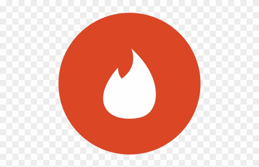 Tinder Logo Png Png Tinder Logo No Background 512 - Red User Icon Png #1723553