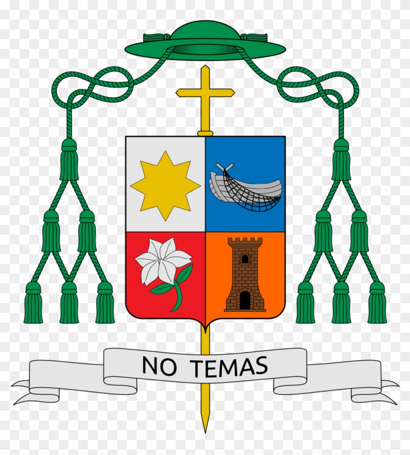 Coat Of Arms Of Carlos García Camader - Bishop Oscar Jaime Florencio Coat Of Arms #1723716