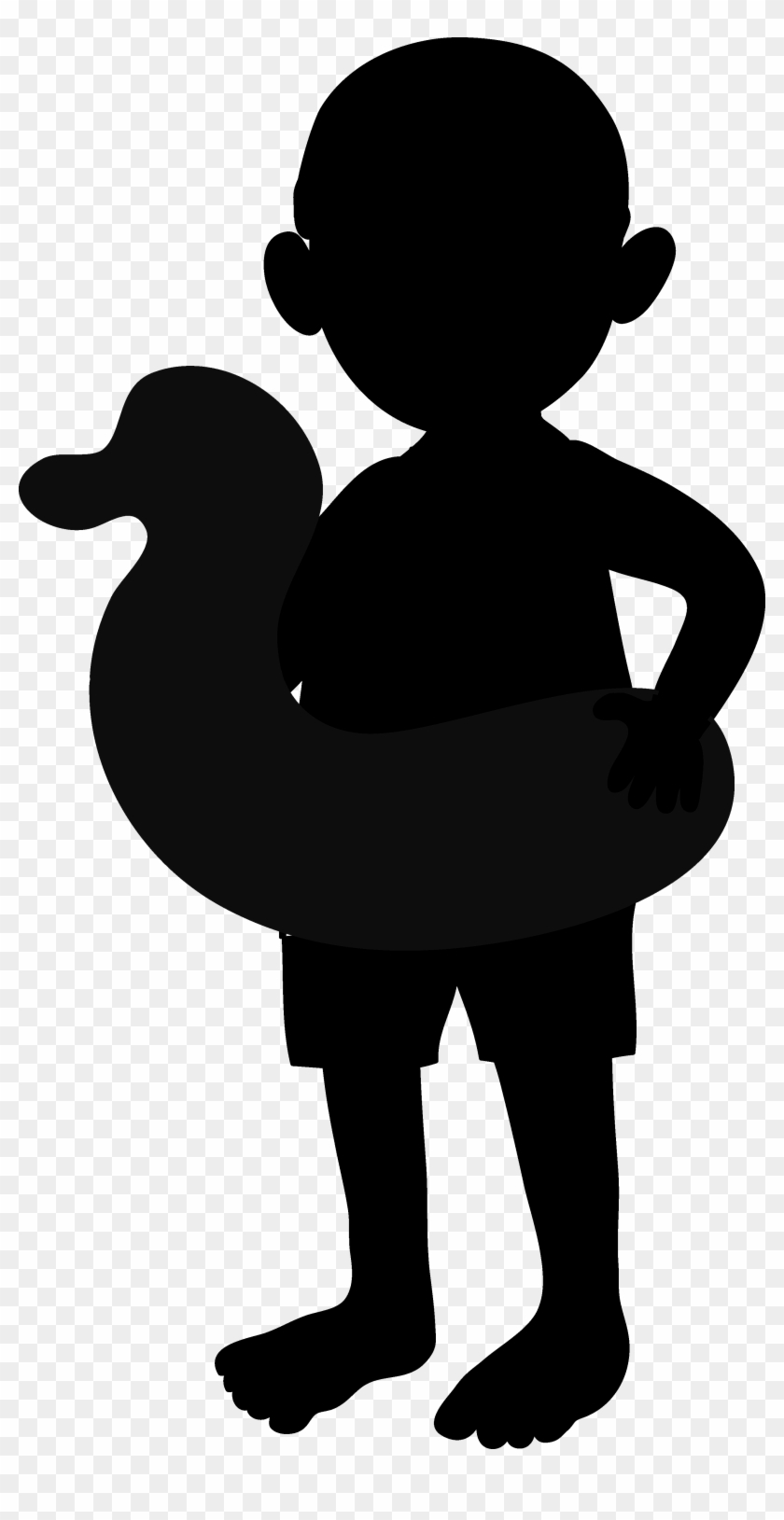 A Pool Party Is A Summer Classic Bring Your Floaties - Silhouette Detective Png #1723784